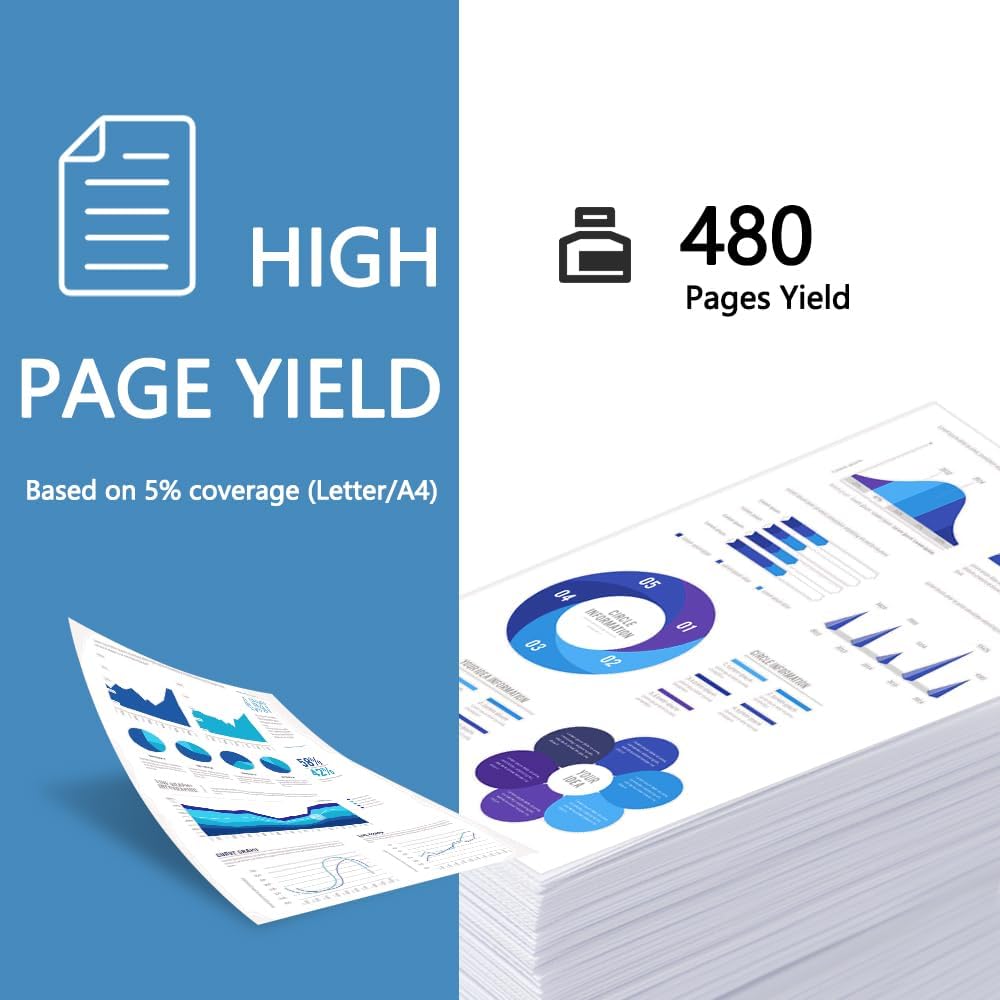 MxVol PG-275XL Black Ink Cartridge Remanufactured Replacement for Canon 275 275XL PG-275XL PG-275 XL Black Ink for PIXMA TR4720 TS3522 TS3500 TR4700 TR4722 TS3520 TS3722 Printer Ink Cartridges, 1Pack