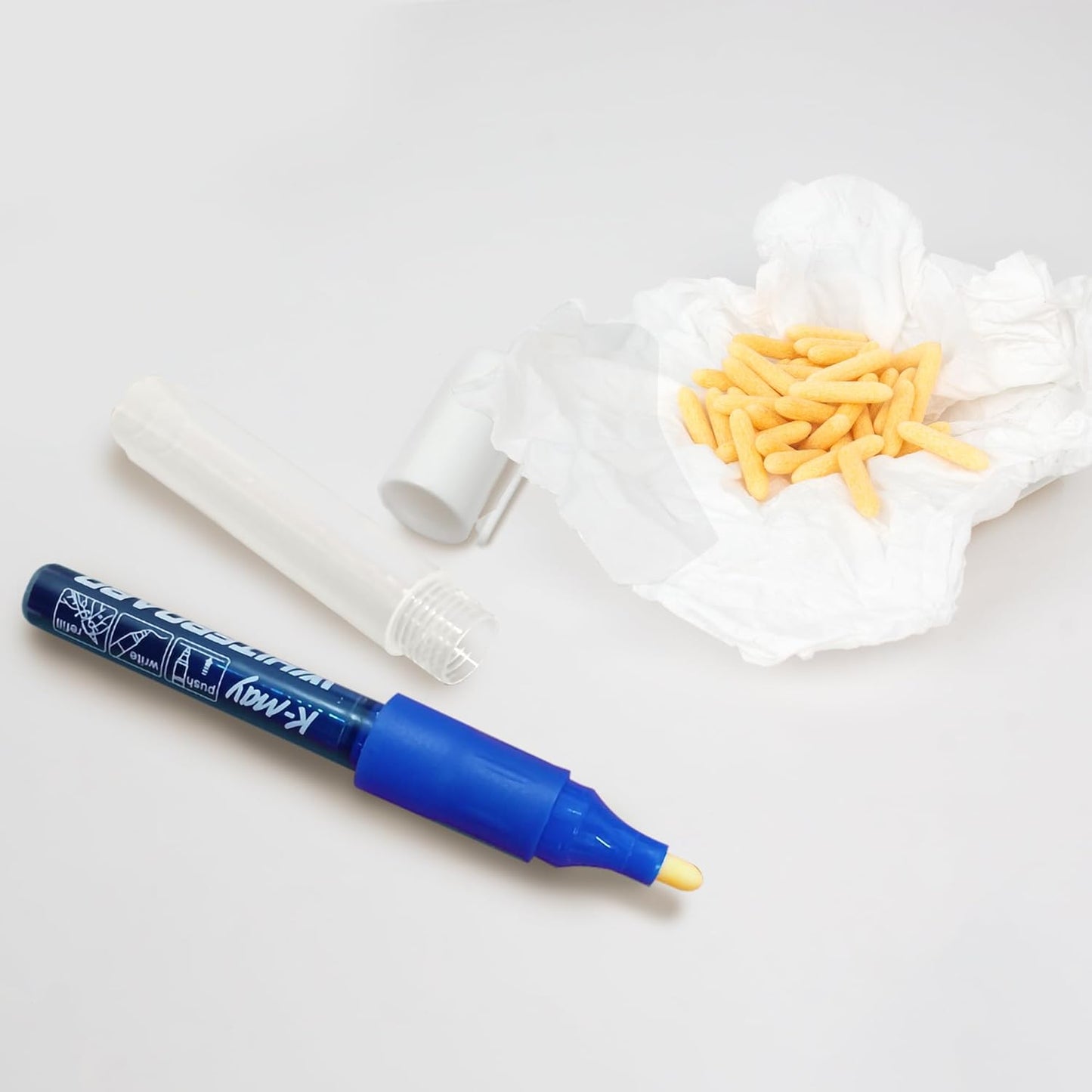 Spare Replacement Nib Tips for Paint Markers Perfect for 10 Kinds of Paint Markers Painting Pens Permanent Marker Pen Like Original, Easy to Change Nibs - 20pcs 22.5x4.45mm