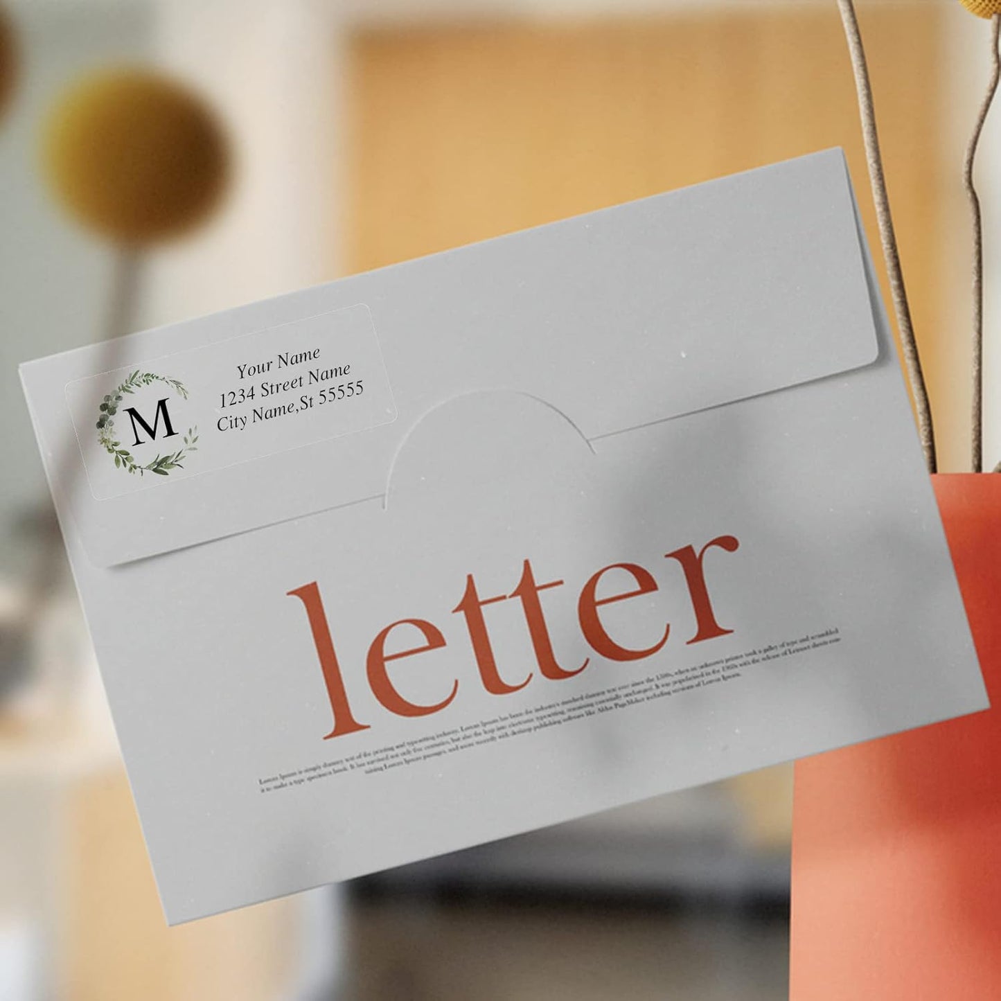 Custom Address Labels - Personalized Address Labels with Strong Adhesion, Can Be Used for Cardboard, Paper, Plastic, Glass, Metal (2.6x1 Inch, Set of 280)