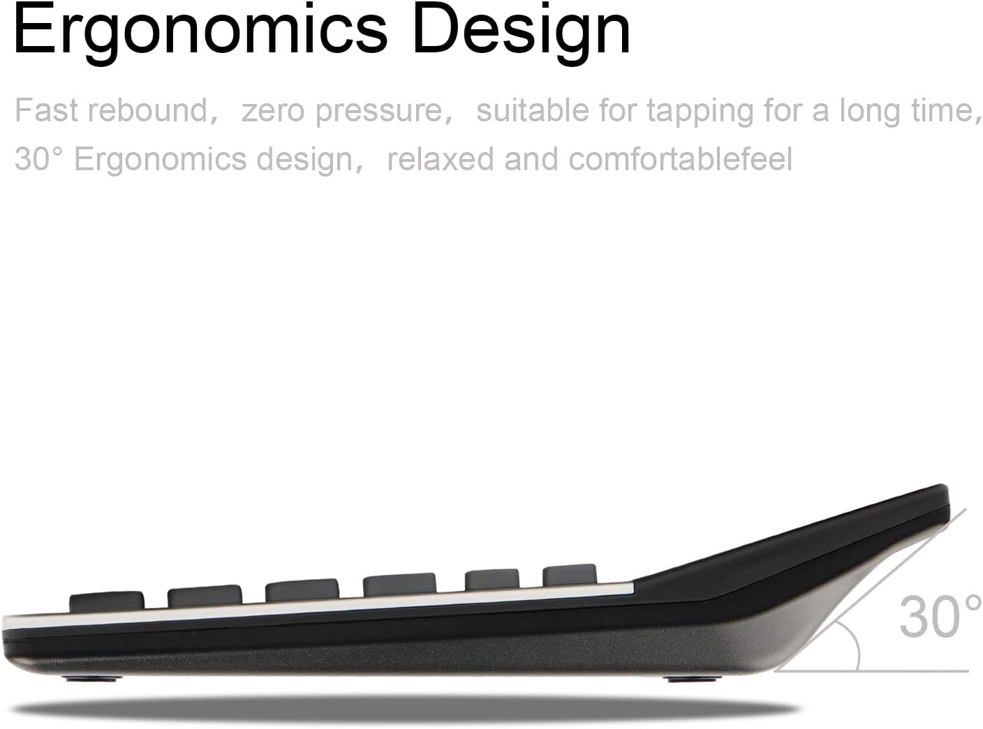 Large Electronic Calculator Counter Solar & Battery Power 12 Digit Display Multi-Functional Big Button for Business Office School Calculating (1 x Calculator)