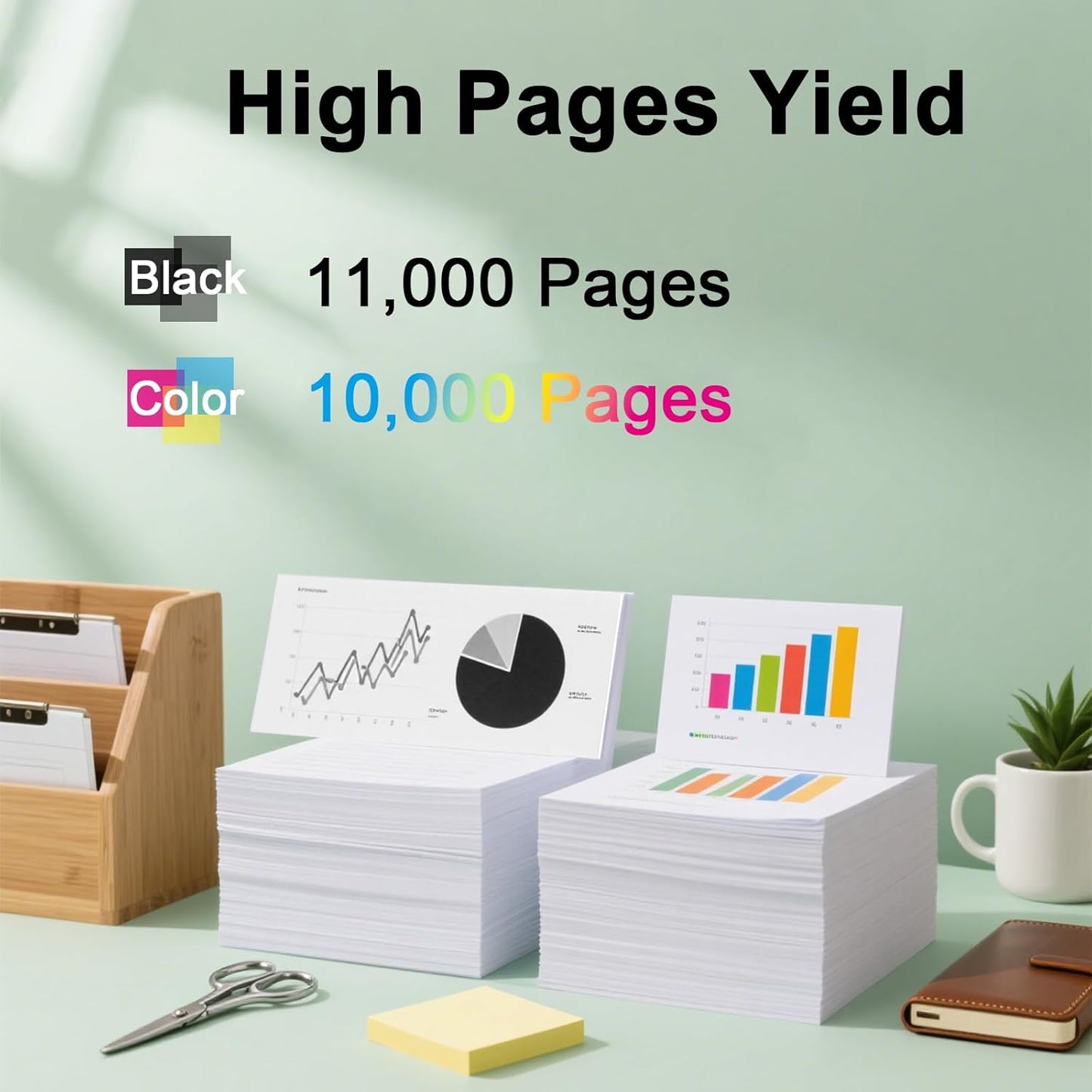 Remanufactured 981X 981 High Yield Ink Cartridge Works for PageWide Enterprise Color 556 556dn 556xh MFP 586 MFP 586z MFP 586dn MFP 586f Printer