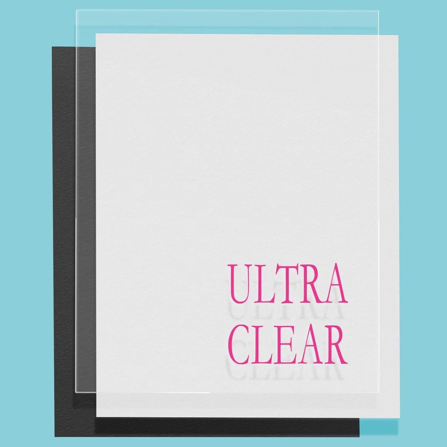 TOTiyea 100 Pack 8 Mil Ultra Clear Binding Presentation Covers, Clear Report Covers for Binding,8.5x11 Inches,Letter Size
