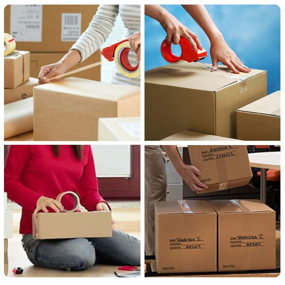 ADHES Packing Tape for Shipping Packaging Moving Boxes,1.88 in x 100 Yard x 2.6 Mil, 36 Rolls
