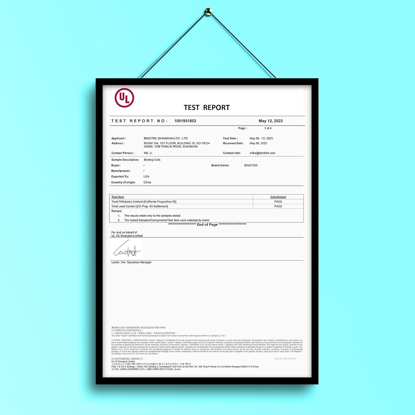 Binditek 50 Pack Plastic Spiral Binding Coils, 12mm(1/2"), 90 Sheet Capacity, 4:1 Pitch, Black, 48Loops, for Letter Size, for Students and Coworkers