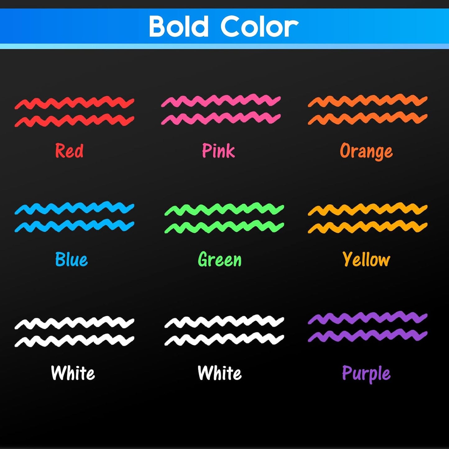 maxtek Neon Dry Erase Markers for Glass,Window Markers for Dry Erase Board,Chalkboard,LED Note Board,Acrylic Refrigerator Calendar,Bullet Tip,Low Odor,Assorted Colors,9 Count