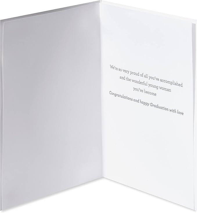 Papyrus Graduation Card for Daughter (Wonderful Young Woman)