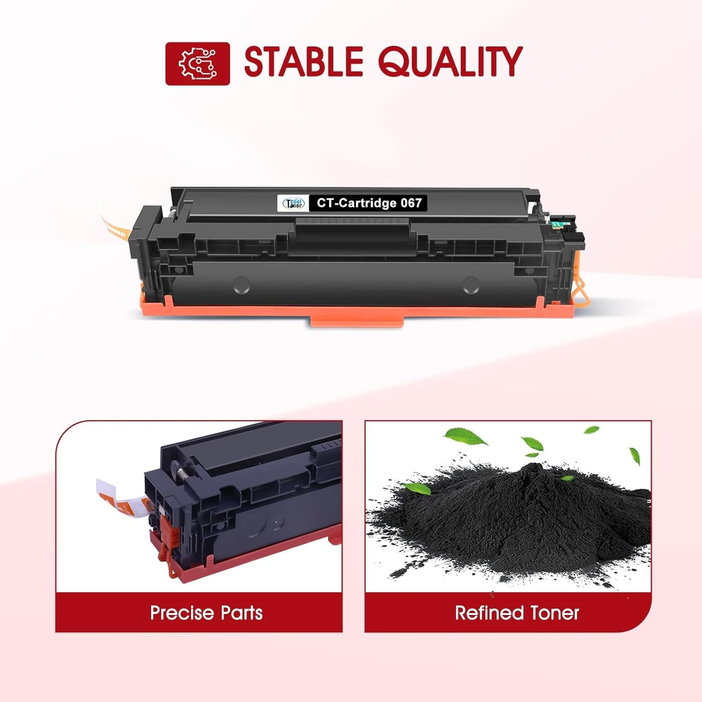067 Black Toner Cartridge 067H MF654CDW MF656CDW Compatible Replacement for Canon 067 Black 067H imageClass LBP633Cdw LBP632Cdw LBP631Cw MF651Cw MF653Cdw MF655Cdw Printer 2 Pack High Yield Ink