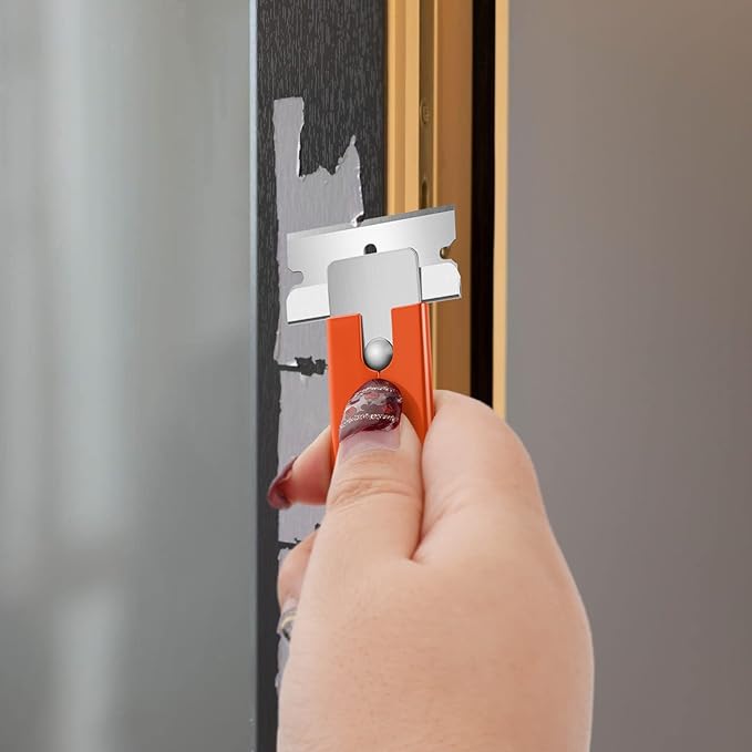 DIYSELF 12 Pack Box Cutters, Utility Knife Retractable, Exacto Knife, Box Cutter Knife Metal Sheath, Razor Knife for Packages, Letters and Papers, Utility Knife with Single Edge Razor Blade (Orange)