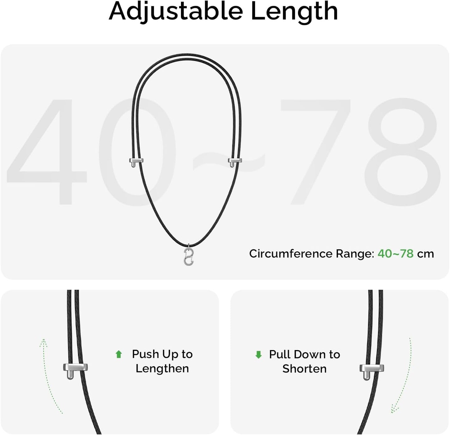 NotePin AI Voice Recorder, Voice Recorder with Adjustable Wearable Strap & Neck Strap Lanyard, Transcribe & Summarize with AI Technology, 64GB Memory