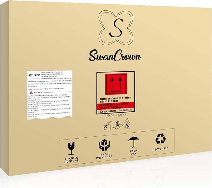 SWANCROWN Large Magnetic Dry Erase Whiteboard 40" x 30 ", Aluminum Frame with Silver, Wall Mounted or Hanging White Board, Home Office Classroom Board