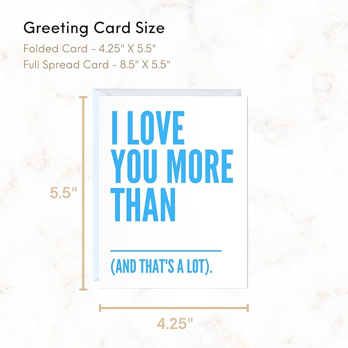 Aly Lou Fill-in-the-Blank Cards, 20 Pieces, Wedding, Anniversary, Birthday, Thank You