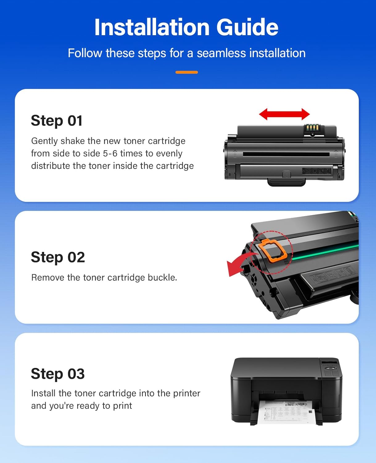 KingKJ H815 S2810 Black Toner Cartridge 2-Pack High Yield Replacement for Dell 593-BBMF 593-BBML Toner Cartridges Compatible with Dell H815 S2810dn H815dw S2815dn Laser Printer Ink All-in-One Copier