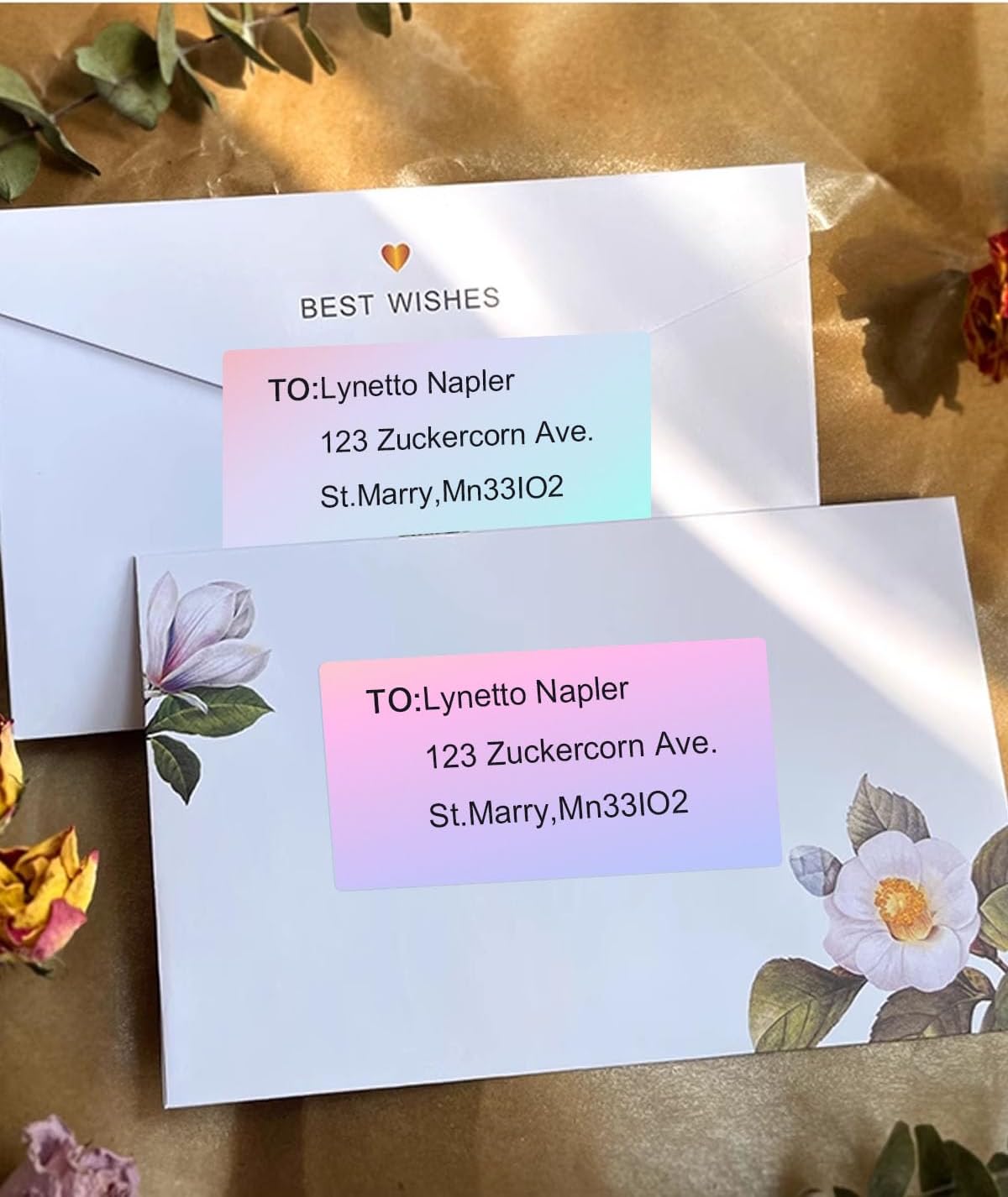 2.25 x 1.25 Thermal Labels, Self-Adhesive Address Shipping Barcode Thermal Stickers,Thermal Printer Labels Compatible with Rollo & Zebra & MUNBYN, 800 Labels for Printer, Fantasy Purple