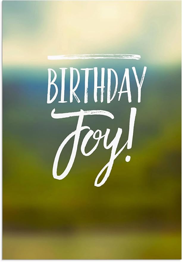 Dayspring Birthday - Simply Stated - 12 Boxed Cards, KJV (60937)