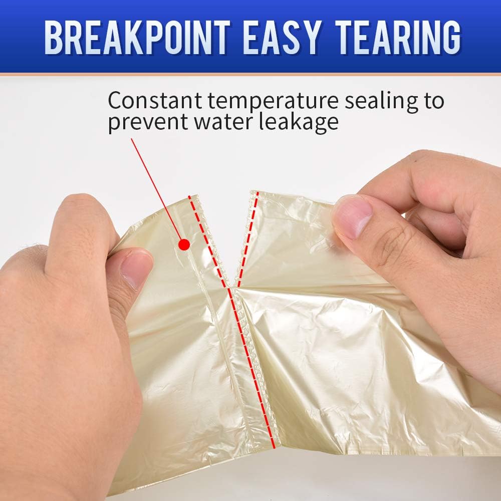 SWIHELP Trash Bags, 4 Gallon / 15 Liters Small Garbage Bags for Office, Kitchen,Bedroom Waste Bin,Colorful Portable Strong Rubbish Bags,Wastebasket Bags 240 Counts