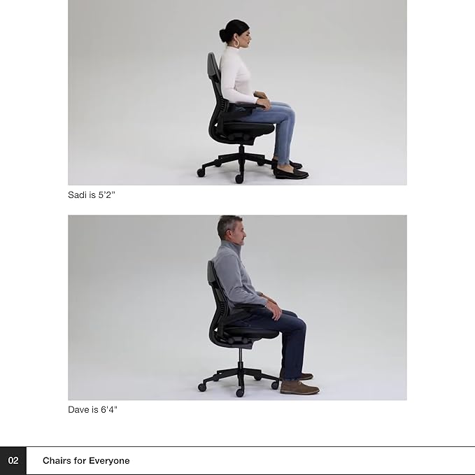 Steelcase Gesture Office Chair - Ergonomic Work Chair with Wheels for Carpet - Comfortable - Intuitive-to-Adjust for Desk - 360-Degree Arms - Concord Purple Fabric