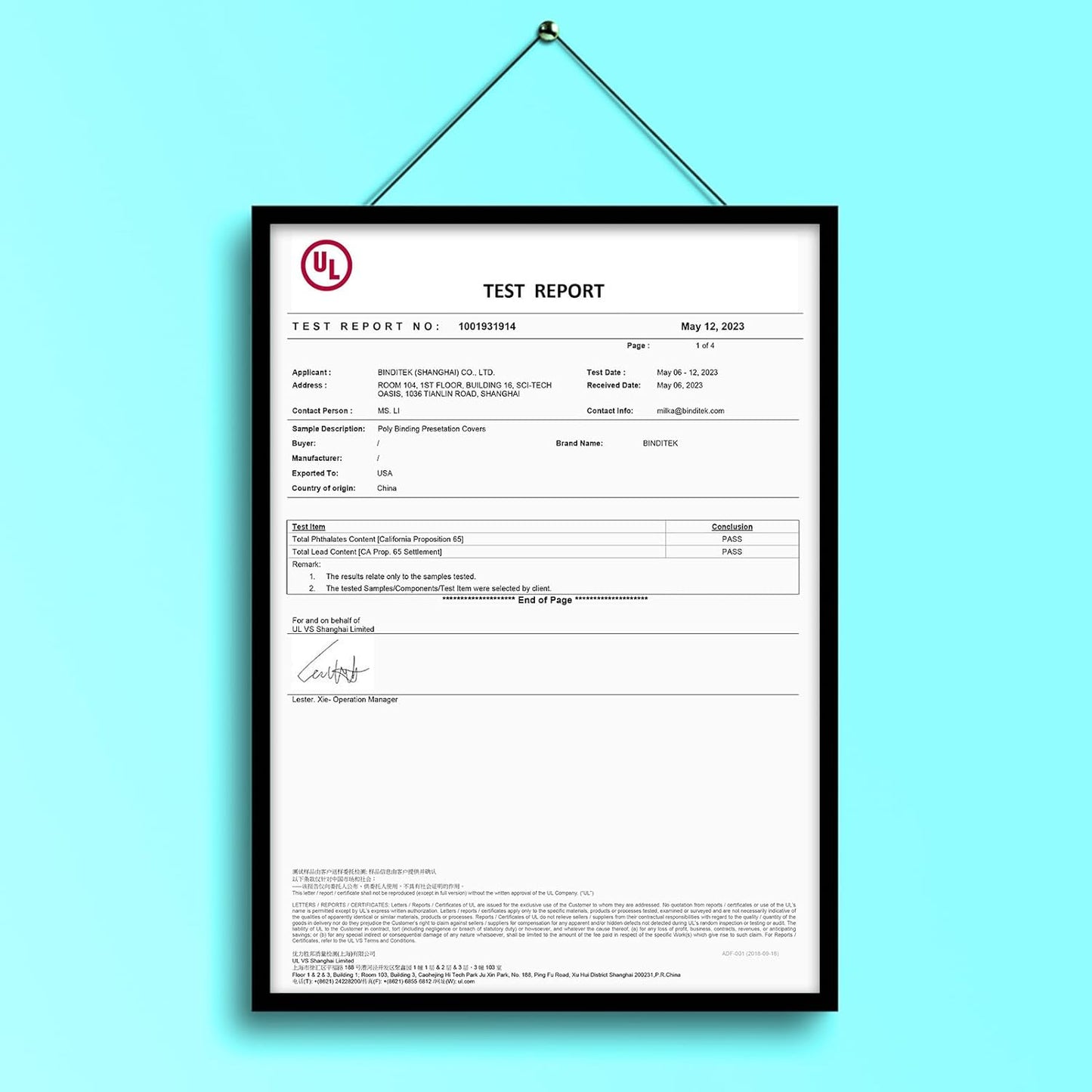 Binditek 100 Pack 12 Mil Leather-Textured Midweight Polycovers, Letter Size, Plastic Binding Presentation Back Covers, 8-1/2 x 11" Square Corners, Un-Punched, Black