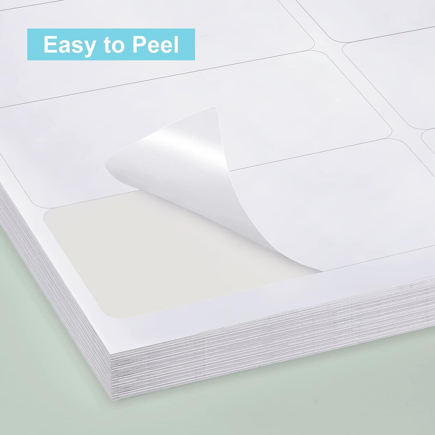 Methdic Shipping Labels 2"×4" 300 Labels Sticker Paper for Laser/Ink Jet Printer Mailing Labels 8.5"*11" White 10 per Sheet