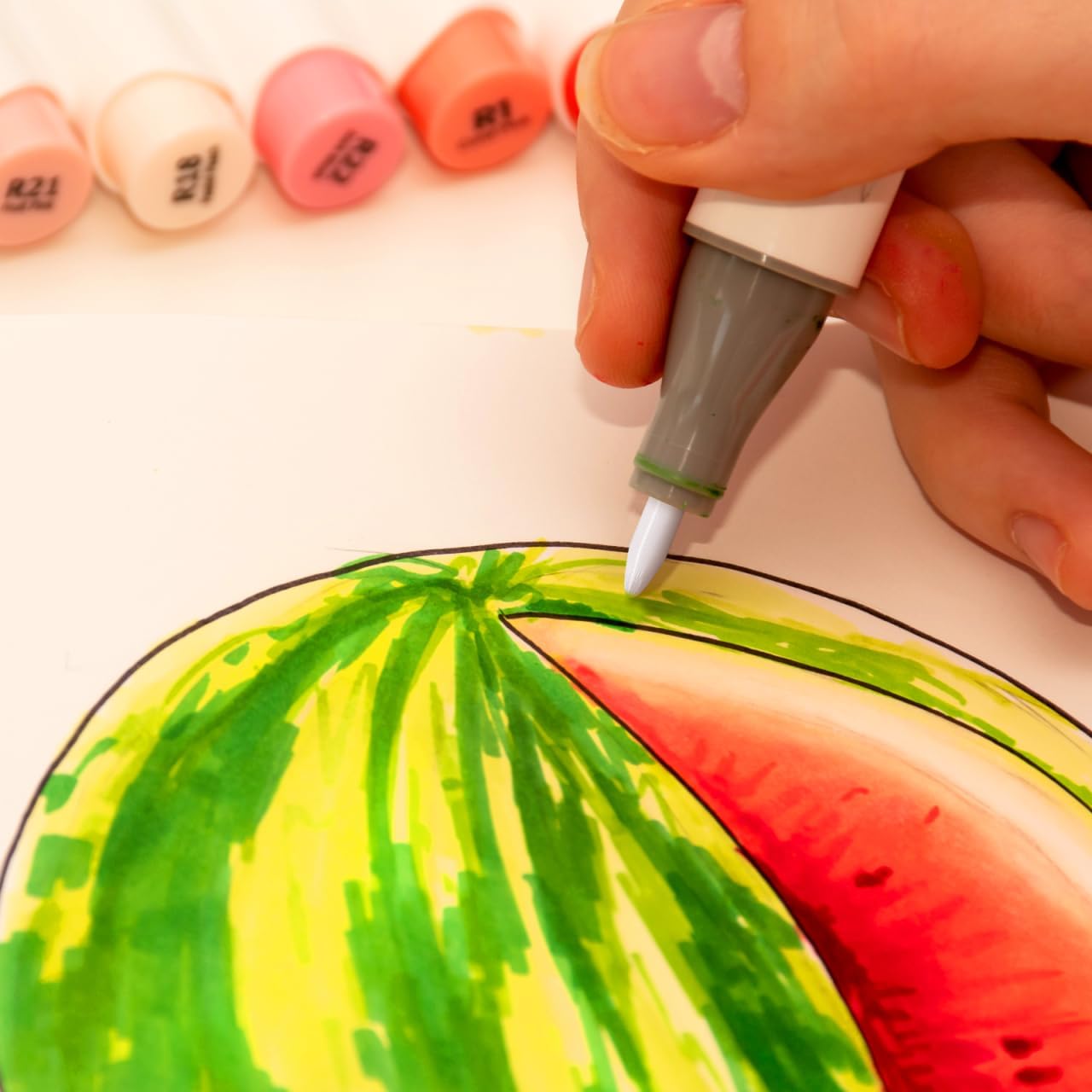 STOBOK 20Pcs 0.7mm Acrylic Paint Marker Replacement Nibs - Refillable Nylon Pen Tips for Paint Markers, White