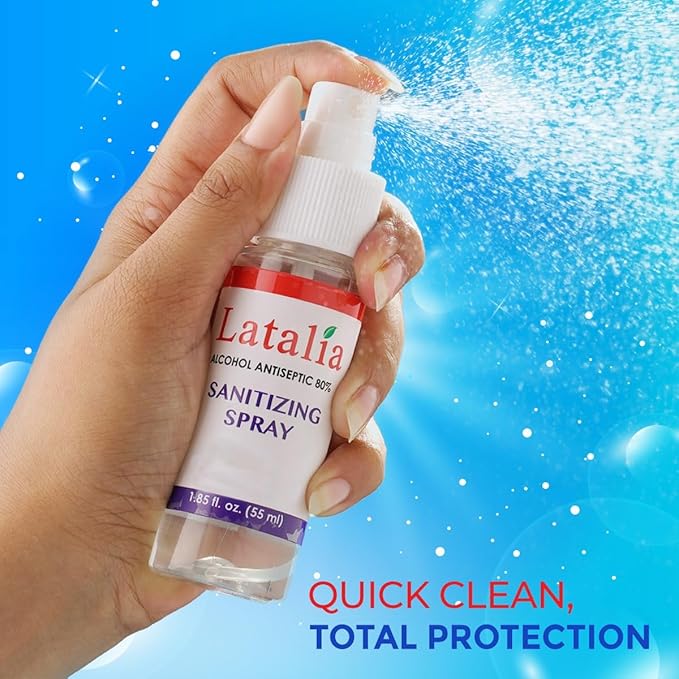 Hand Sanitizer Spray - Pack of 48 Unscented Spray Hand Sanitizer for Hands (1.85 fl. oz & 55 ml)