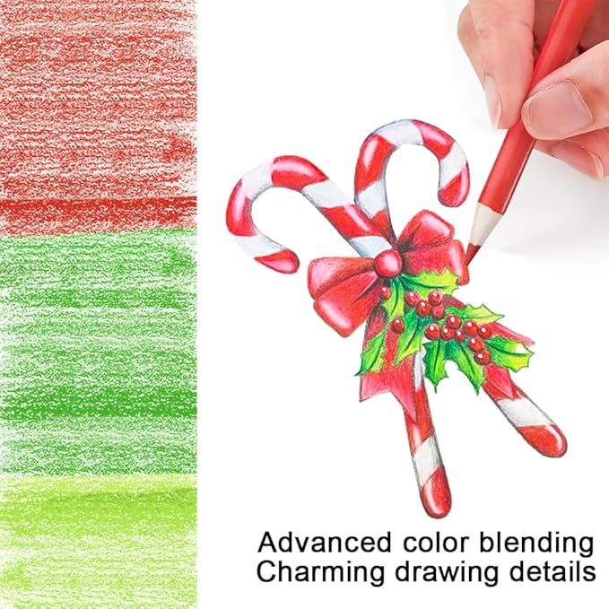 LBW Colored Pencils Oil Pencils Soft Core Color Pencil Set Ideal for Adult Coloring Books Kids Artists Beginners (180)