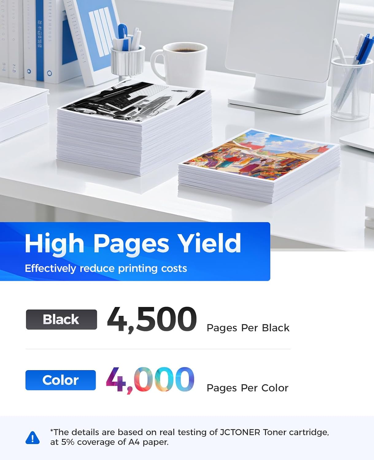 TN433 Toner Cartridge Set 4-Pack Replacement Compatible for Brother TN-433 TN431 TN436 MFC-L8900CDW MFC-L8690CDW HL-L8360CDW HL-L8260CDW MFC-L8610CDW MFC-L8905CDW MFC-L9570CDW HL-L8360CDWT Printer Ink