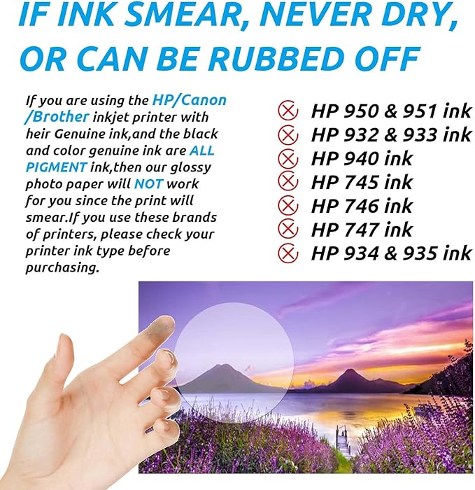 Uinkit 100 Sheets Double Sided Photo Paper 11x17 Glossy 54lb Inkjet 200gsm Obituary Bulletin Gallery Show Obituaries A3 size 11 x 17 inch for Inkjet Printer Printing