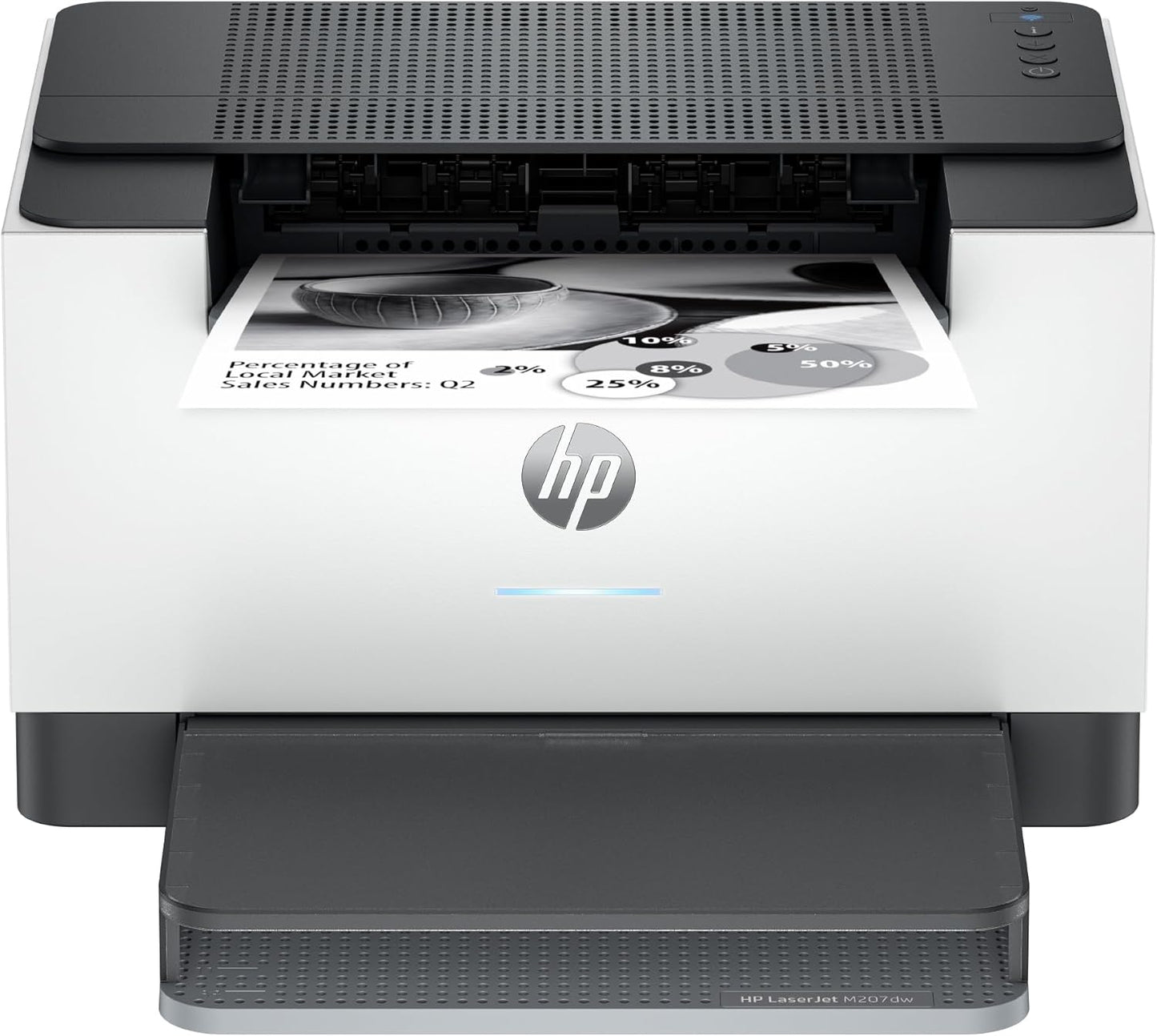 HP Laserjet M207dw Laser Wireless Printer, Black and White, Duplex, Best for Office