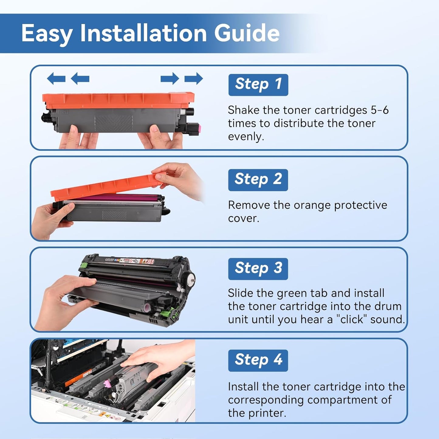 MYTONER Compatible Toner Cartridge Replacement for Brother TN229XL TN229XLBK TN229 Black Toner Cartridge High Yield for MFC-L3720CDW MFC-L3780CDW HL-L3280CDW HL-L3220CDW HL-L3300CDW Printer (2 Pack)