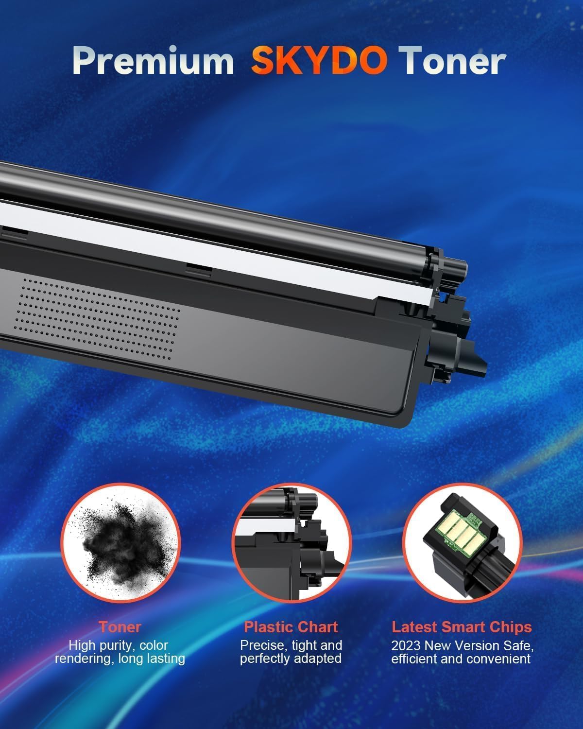 TN229XL Black Compatible Toner Cartridges Replacement for TN229 TN-229 TN 229 XL Toner Cartridges to Use with MFC-L3780CDW MFC-L3720CDW HL-L3280CDW HL-L3220CDW Printer(2 Blacks)