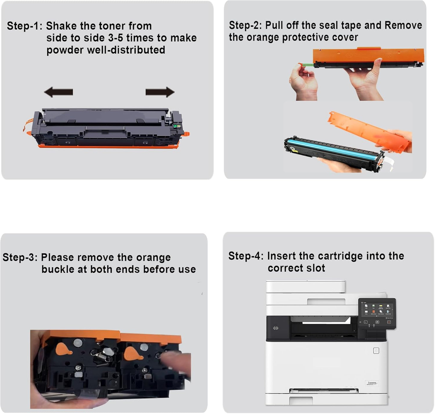 2 Pack Replacement for HP 414A Black Toner Cartridge W2020A for HP Color Laser Pro MFP M479fdw M454dw M454dn M479fdn Toner Printer Ink