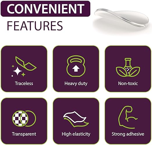 Sticky Dots Double Sided 150PCs - Mounting Putty Removable - Self Adhesive Balloon Dots - Sticky Tack Double Sided Tape Dots for Arts & Crafts Hanging