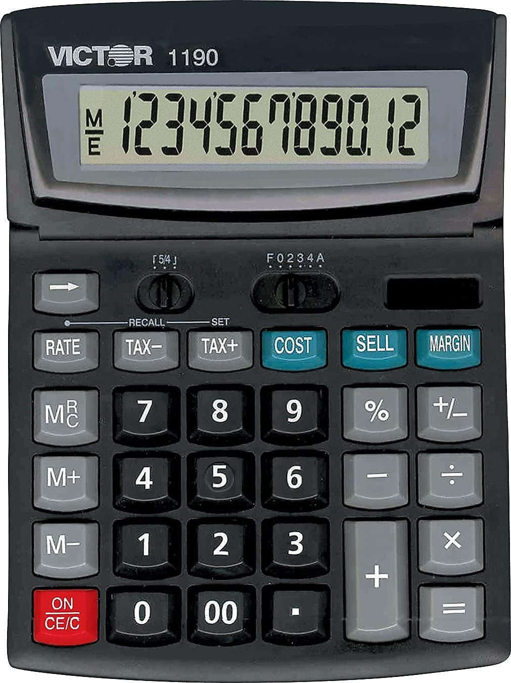 Victor 1190 Executive Desktop Calculator, 12-Digit LCD