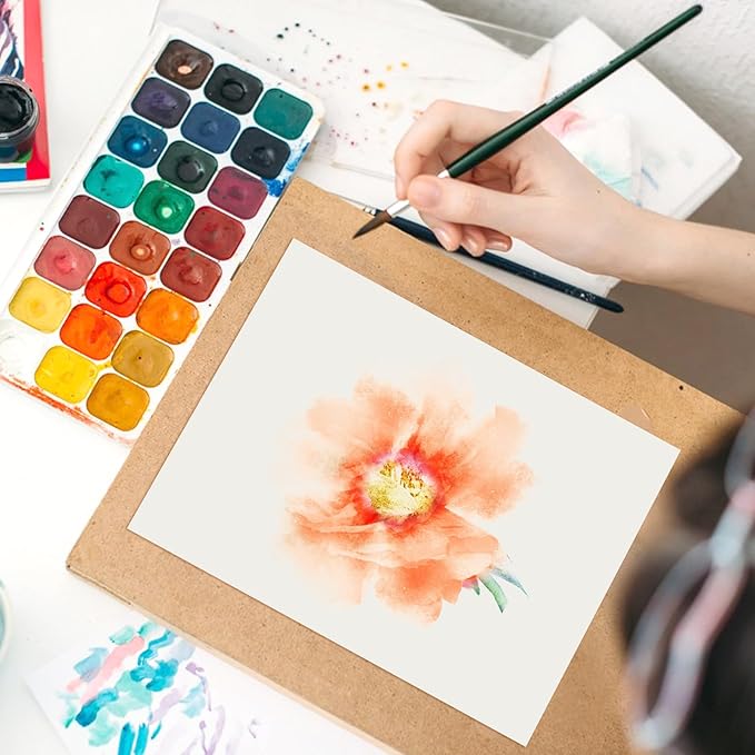 OcePor 100 Sheets Cream Cardstock Paper, Colored Printer Paper 8.5 x 11, Card Stock Thick Construction for Craft,Scrapbook，Office Printing, Invitations, Certificates，92 lb/250gsm