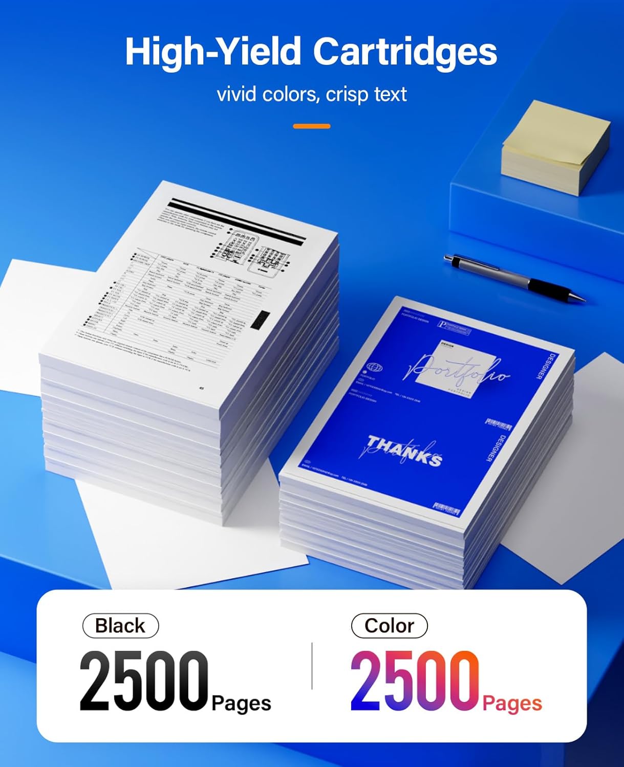 2130CN 2135CN Toner Cartridge Compatible Replacement for Dell 2130cn 2135cn 2130 2135 Printers 330-1436 T106C 330-1437 T107C 330-1433 T109C 330-1438 T108C Black Cyan Magenta Yellow 4-Pack