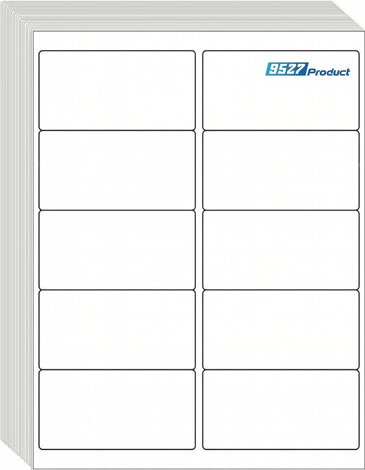 9527 Product 2x4 inch Shipping Labels, 300 Labels per Pack, Laser/Inkjet Compatible, Self-Adhesive