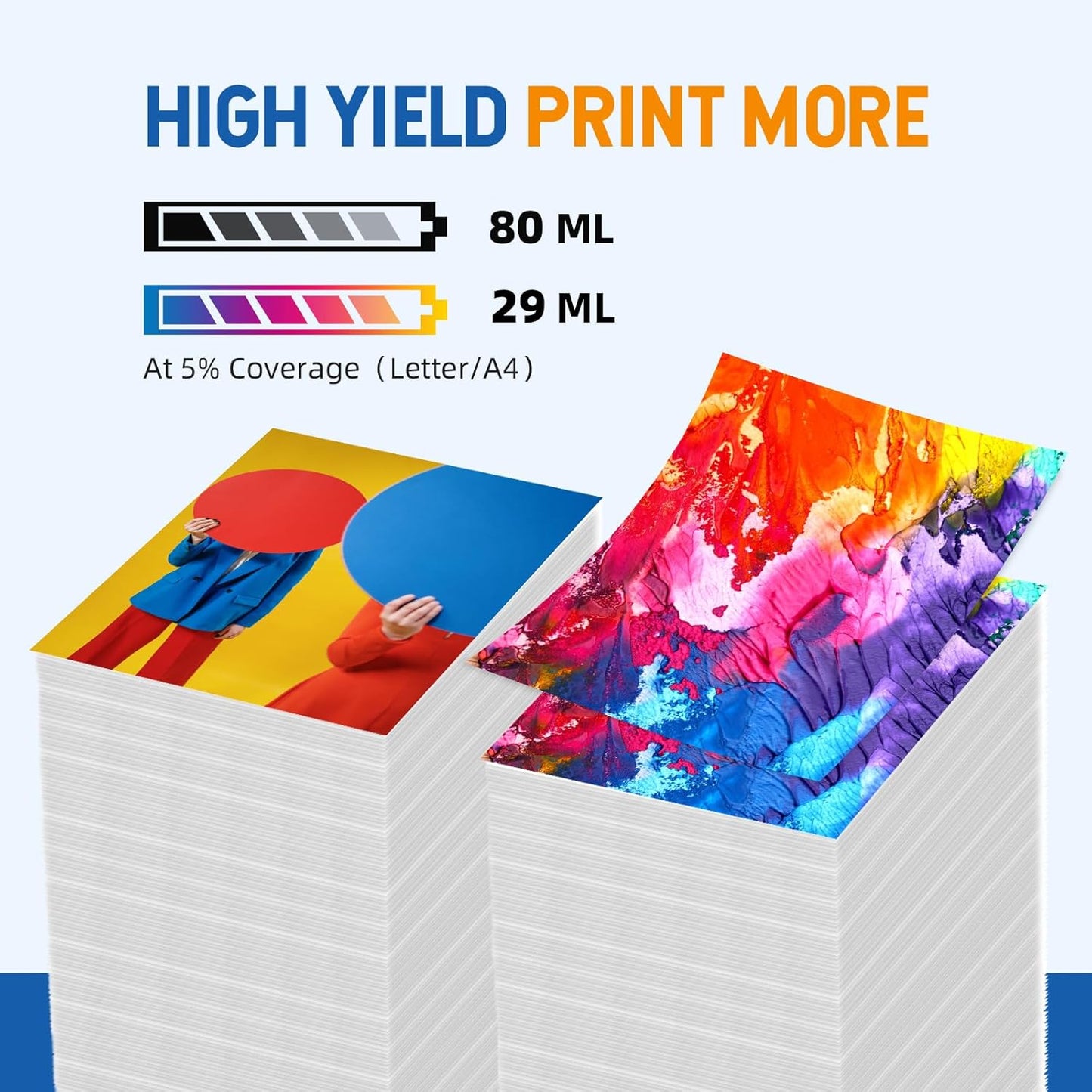 712XL 712 Ink Cartridge Remanufactured Combo 4 Pack Replacement for HP 712XL 712 712 XL Ink Cartridge to Use for DesignJet T650 T250 T230 T630 T210 Studio Plotter Printer (BK/C/M/Y, 4 Pack)