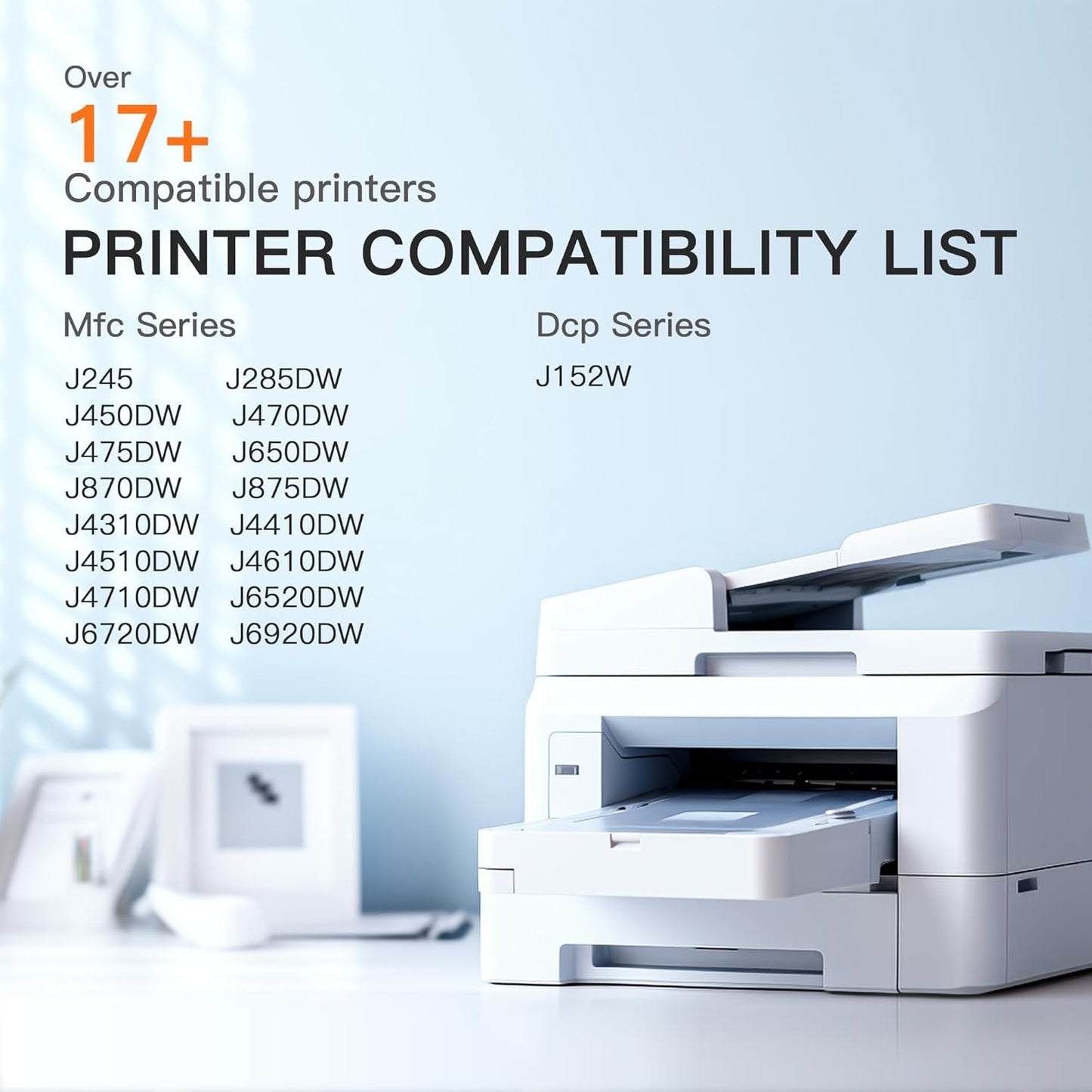 E-Z Ink Compatible Ink Cartridge Replacement for Brother LC-103XL LC103XL LC103 XL LC103BK High Yield Compatible with DCP-J4110DW DCP-J152W MFC-J285DW MFC-J870DW MFC-J245 MFC-J4310DW (2 Black)