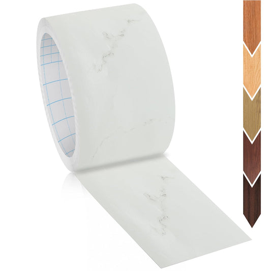 GSCIT Club Wood Grain Repair Tape, 2.3 inch X 25ft Self Adhesive Marble Grain Repair Patch for Tables, Chairs, Baseboards, Doors, Windows, Floors, Handicraft DIY.