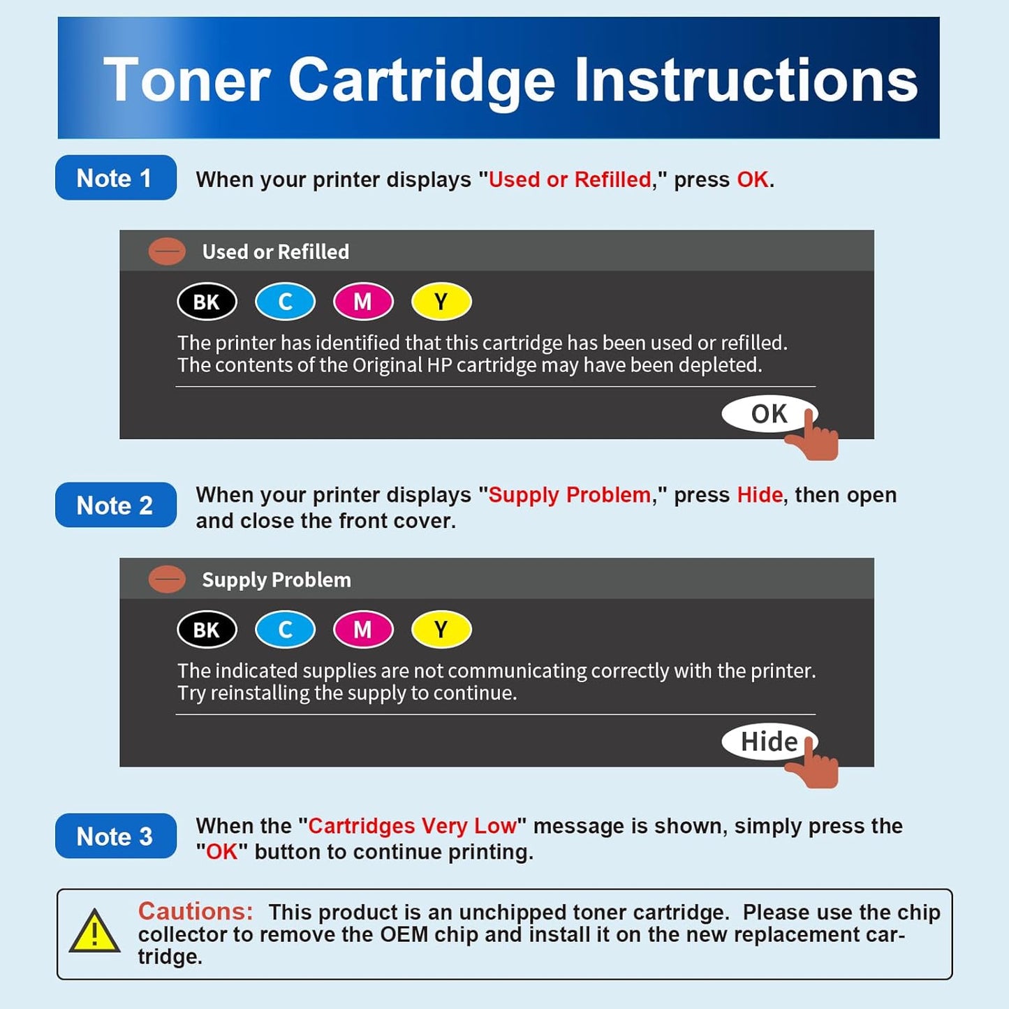 InkNI 218A Toner Cartridges 4 Pack (No Chip) Replacement for HP 218A W2180A for HP 218X for HP Color Laserjet Pro MFP 3301FDW 3201DW 3301SDW 3301CDW Printer Ink W2180X High Yield (4 Pack, B/C/Y/M)