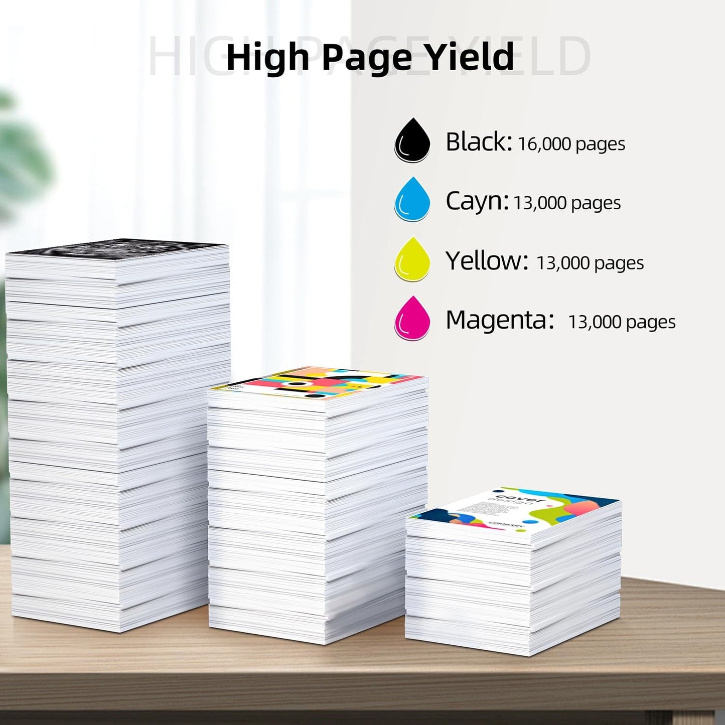 659A Toner Cartridges 4 Pack(with Chip) Remanufactured Compatible with 659A Toner Cartridges for MFP M776 M856x M856dn M776z M776dn M776zs Printer(Black, Cyan, Magenta, Yellow