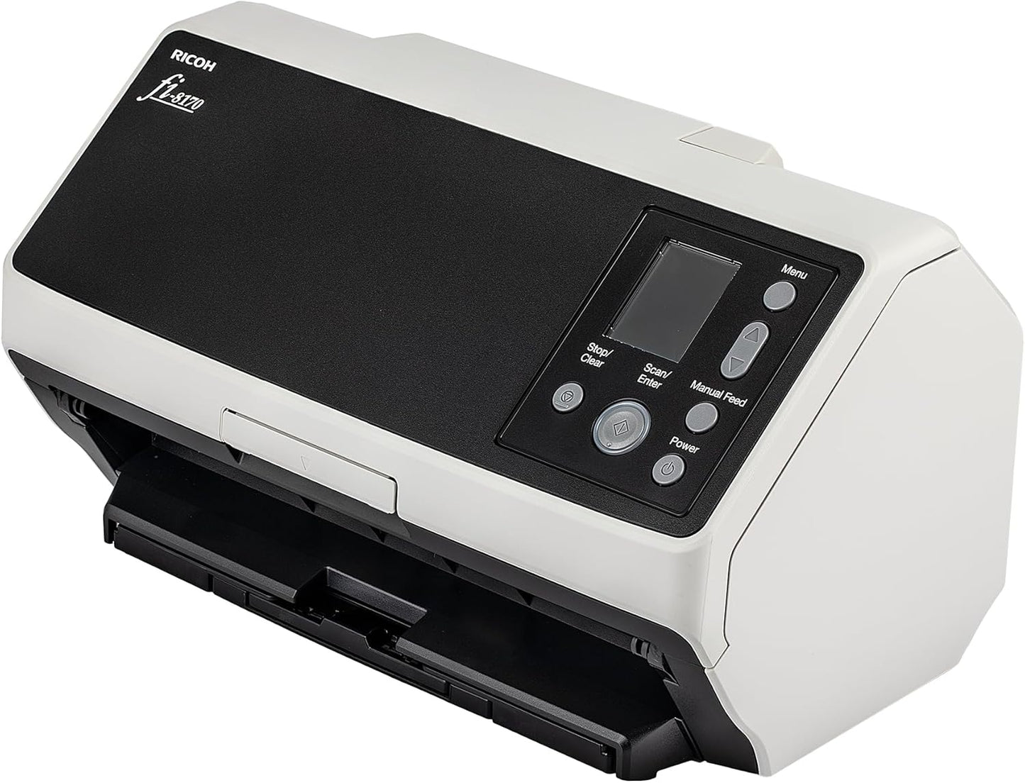 Ricoh fi-8170 Professional High Speed Color Duplex Document Scanner (PA03810-B055) + USB Printer Cable + Network Cable