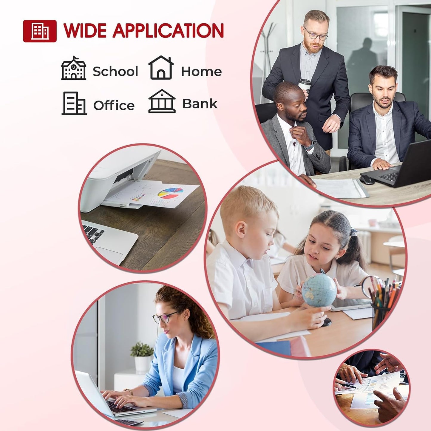 051H 051 High-Yield Black Toner Cartridge 4-Pack Compatible for Canon 051H Toner Cartridge 051 CRG051H CRG051 for Canon imageCLASS MF269dw MF267dw MF264dw MF266dn MF263dn LBP162dw LBP161dn Printer