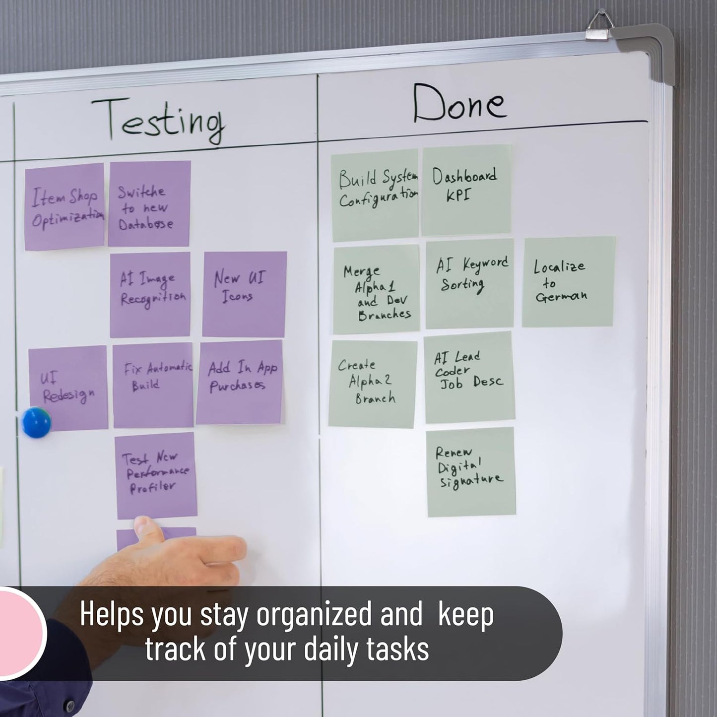 Mr. Pen- Colorful Sticky Notes, 3”x3”, 12 Pads, Mute Colors Sticky Notes Bulk, Sticky Note, Self-Stick Note Pads, Back to School Supplies