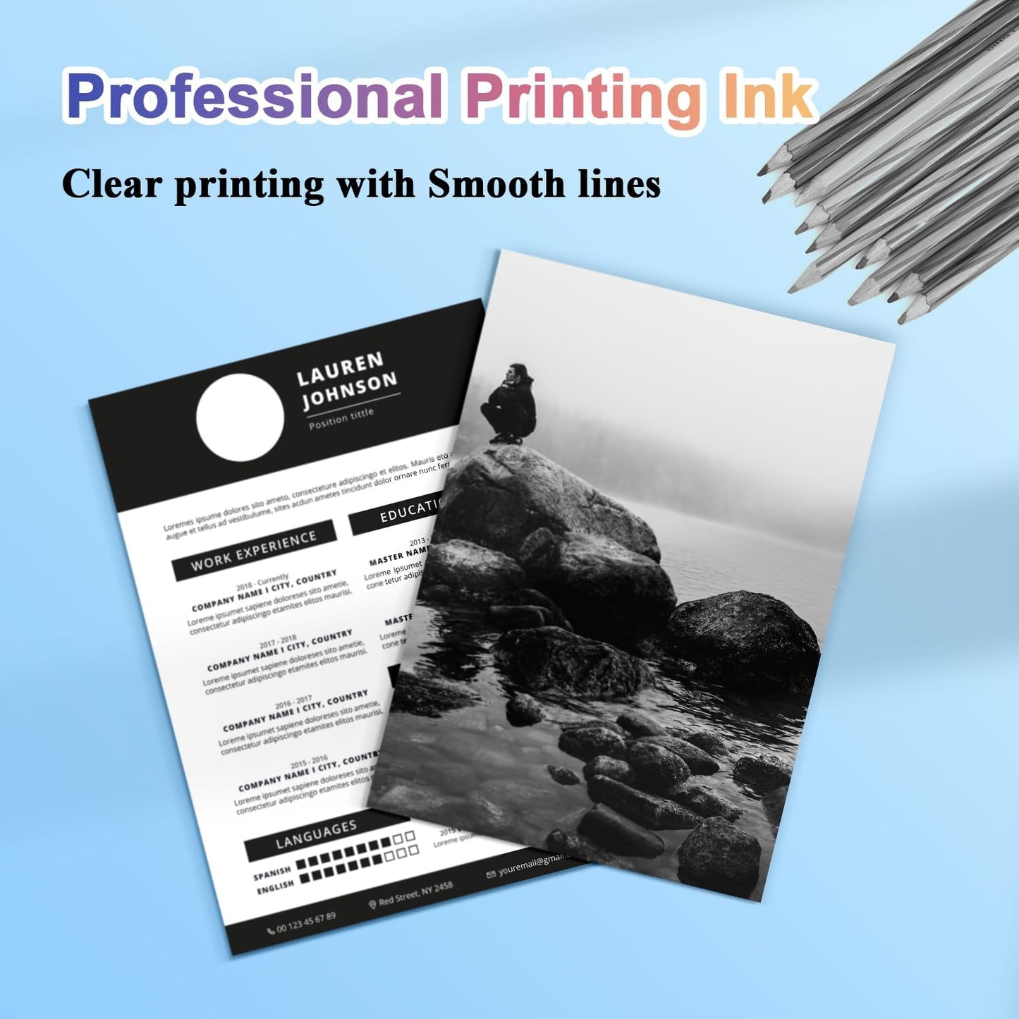 32XL Refill Ink Bottles Replacement for Smart Tank 5101 5102 6001 7001 7002 7301 7602 Plus 651 551 Ink Tank Printer