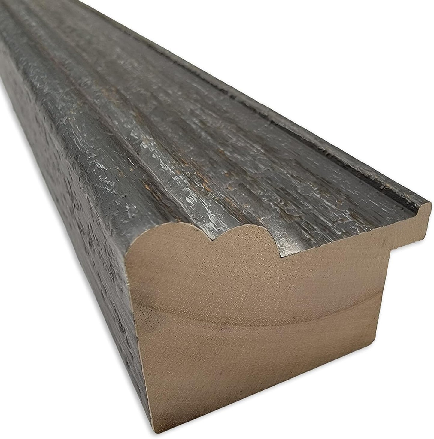 Amanti Art Natural Cork Board for Wall, 19x27 Vision Board with Brown Wood Frame, Medium Corkboard Office Decor for Home Organization, Rustic Farmhouse Corkboard Pinboard to display items for home