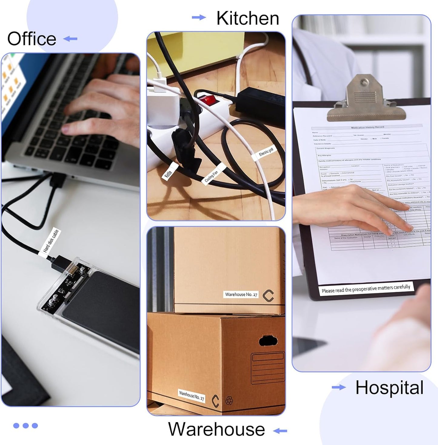 2PK TZe-FX251 1" Compatible for Ptouch Flexible ID Laminated Tape TZ-FX251 24mm 0.94 White Cable Wire Labels Tape for PT-D600 PT-D610BT PT-P710BT P700 Label Maker