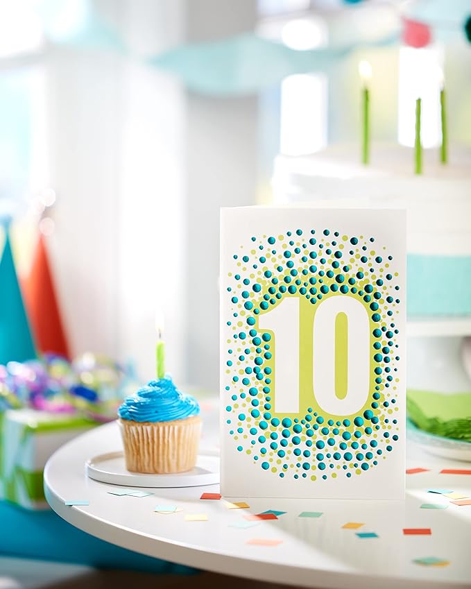 American Greetings 10th Birthday Card (Big 10)