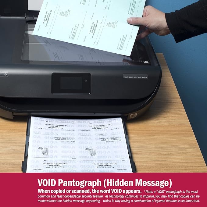 DocuGard Advanced Medical Security Paper for Printing Prescriptions and Preventing Fraud, CMS Approved, 7 Security Features, Laser and Inkjet Safe, Green, 8.5 x 11, 24 lb., 2500 Sheets (04542C)