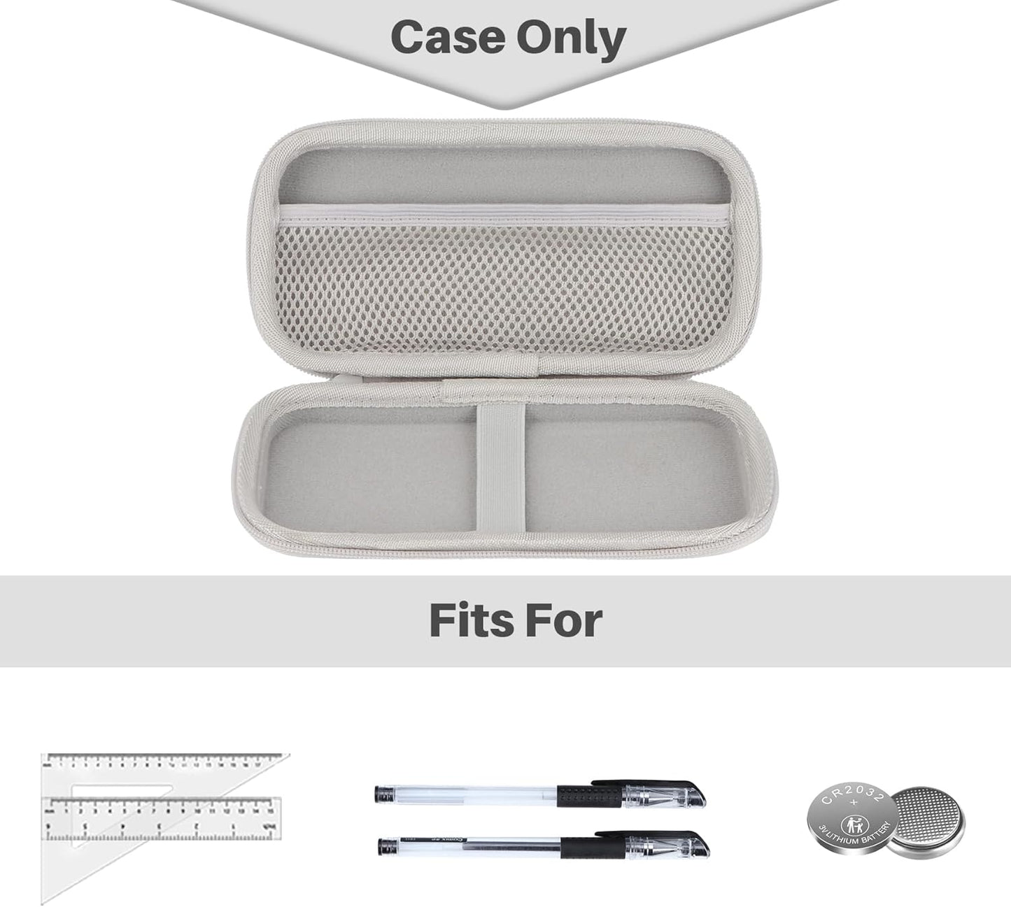 Hard Case Replacement for Texas Instruments TI-30XIIS TI-30XS TI-30Xa TI-36X Pro Scientific Calculator Case Only(Off White Case)
